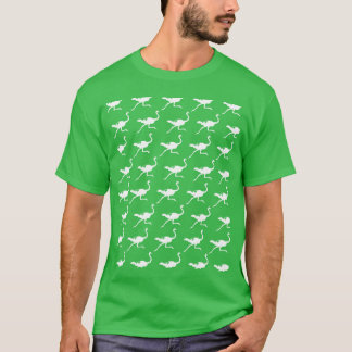 Running Bird Bouquet vintage T-Shirt