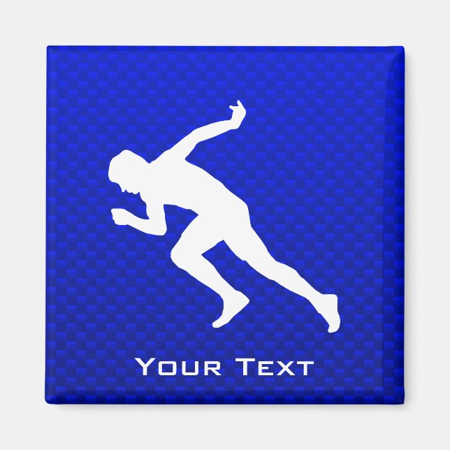 Running; Blue Magnet (Front)
