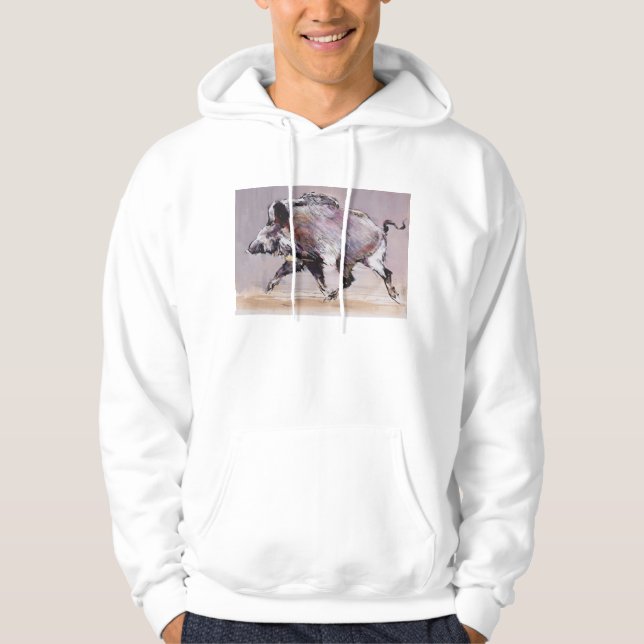 Running boar 1999 hoodie (Front)