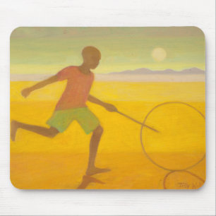 Running Boy 2010 Mouse Pad