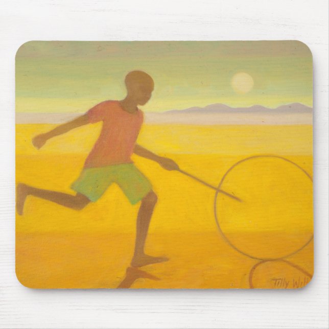 Running Boy 2010 Mouse Pad (Front)