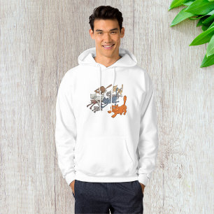 Running Cats Hoodie