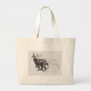 Running Chamois Large Tote Bag