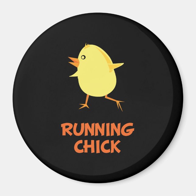 Running Chick Magnet (Front)