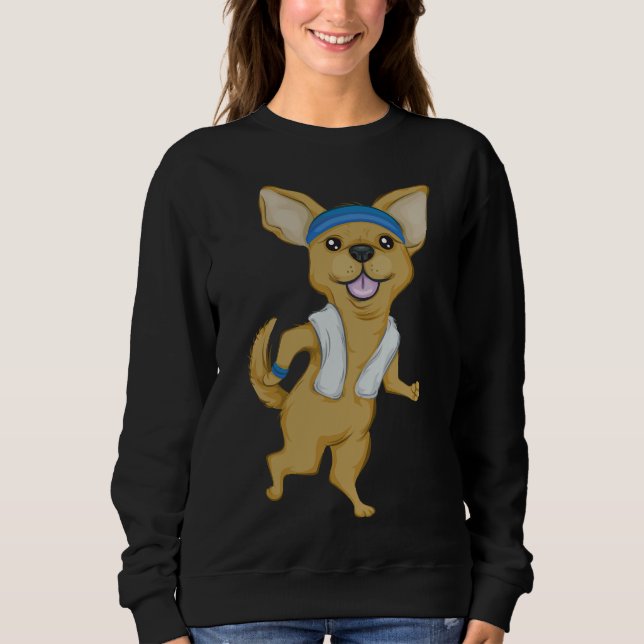 Running Chihuahua Sweatshirt (Front)