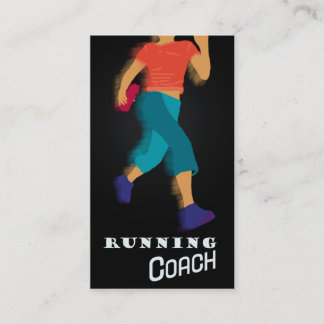 Running Coach - Business-, Schedule Card