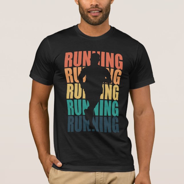 Running coloured T-Shirt (Front)