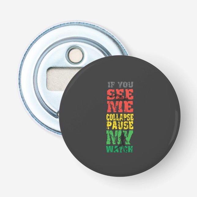 Running Cycling Gift Bottle Opener (Front)