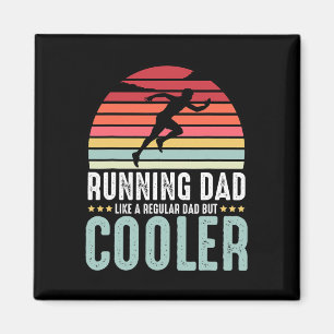 Running Dad Funny Marathon Runner Father's Day Dis Magnet