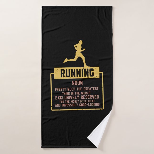 Running Definition Bath Towel (Bath Towel)