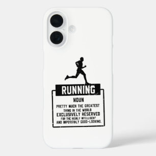 Running Definition iPhone 16 Case