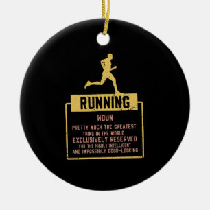 Running Definition  Ceramic Tree Decoration