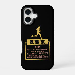 Running Definition iPhone 16 Case