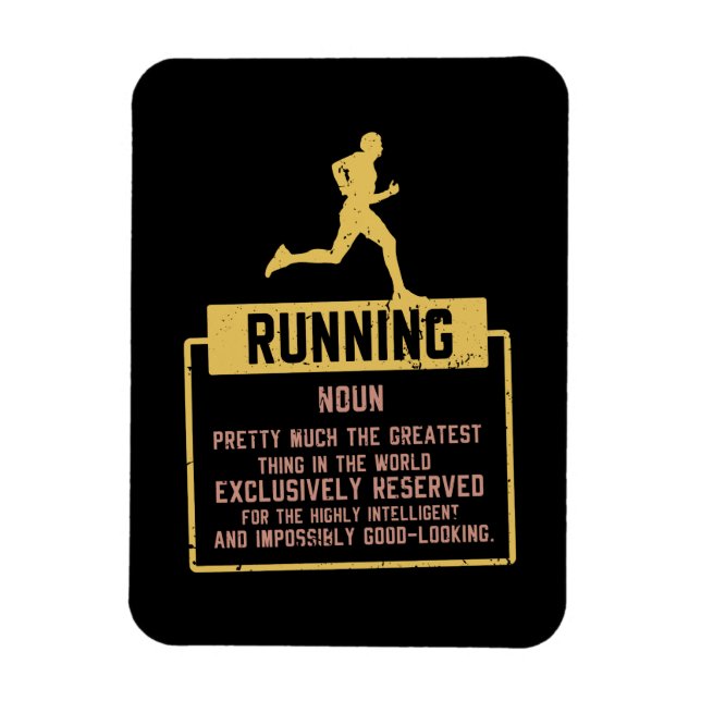Running Definition Magnet (Vertical)