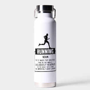 Running Definition Water Bottle