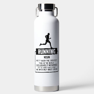 Running Definition Water Bottle