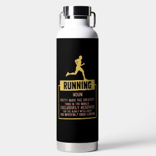 Running Definition Water Bottle