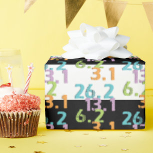 running distances for runners Wrapping Paper