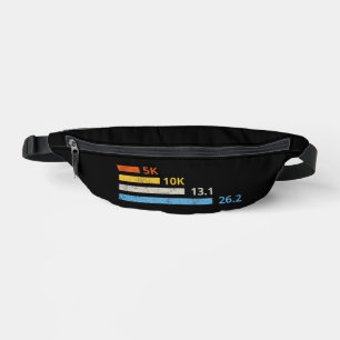Running Distances I - 5K 10K 13.1 26.2 Marathoner Bum Bags
