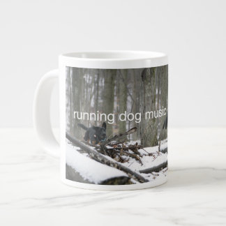 Running Dog Music Jumbo Mug