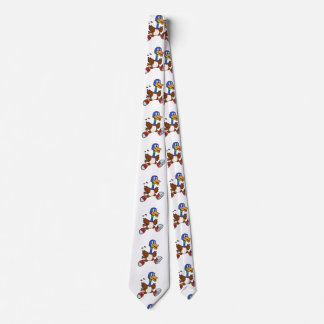 Running duck cartoon | choose background colour tie