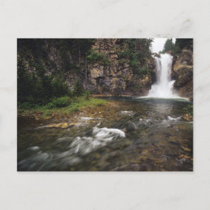 Running Eagle Falls aka Trick Falls in the Two Postcard