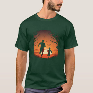 Running Eercise for Fitness Enthusiasts Father boy T-Shirt