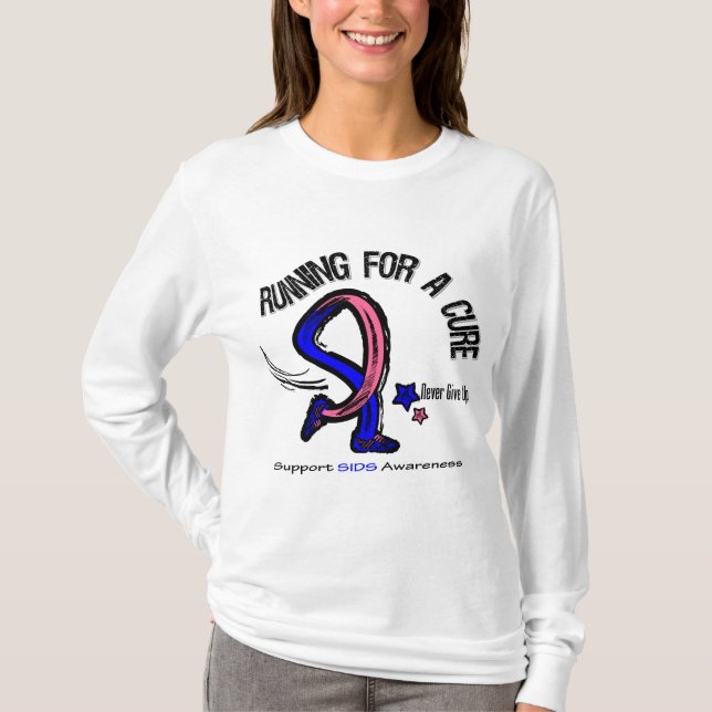 Running For A Cure SIDS T-Shirt (Front)
