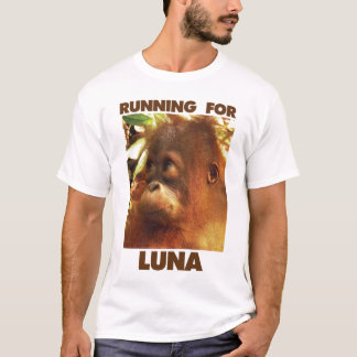 Running for Luna - Orangutan Outreach T-Shirt