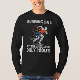 Running For Men Dad Marathon Runner Coach Marathon T-Shirt