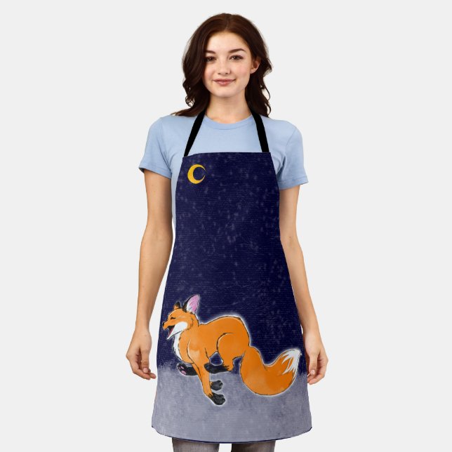 Running Fox Apron (Worn)