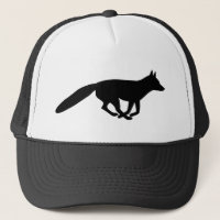 Running Fox Silhouette