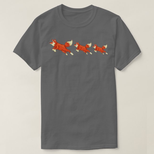 Running foxes EssentialCopy T-Shirt (Design Front)