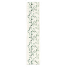 Running Free Horses in Green Table Runner