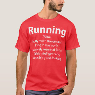 Running Funny Definition Runner Gift T-Shirt