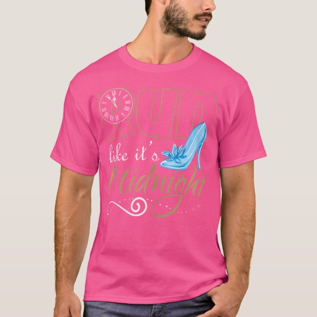 Running Funny Run Like It'S Midnight T-Shirt (Front)