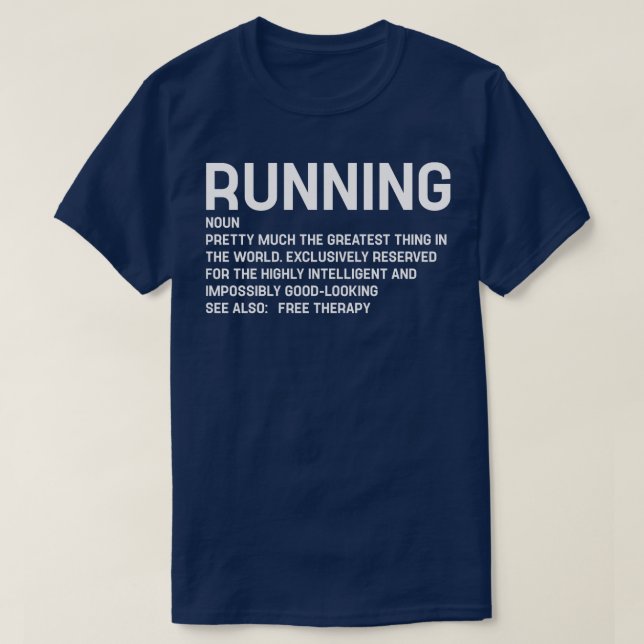 Running Gift Introvert Marathon Runner Running Def T-Shirt (Design Front)