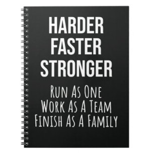 Running Gifts Team Runners Cross Country Athlete Notebook