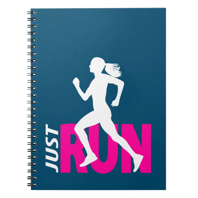 Running girl notebook (Front)