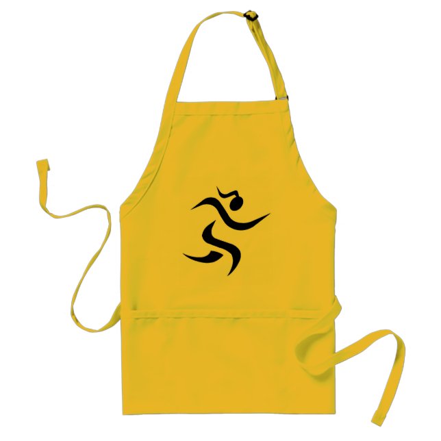 running Girl Standard Apron (Front)