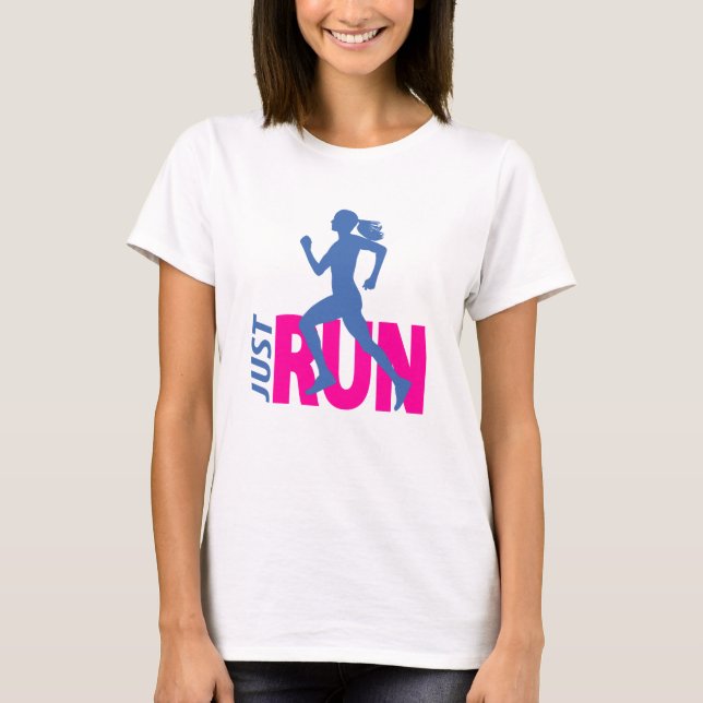 Running girl T-Shirt (Front)