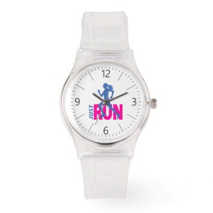 Running girl watch