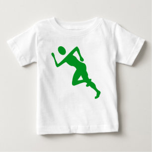 Running - Grass Green Baby T-Shirt