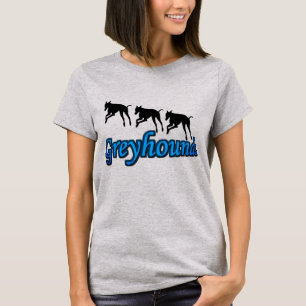 Running Greyhound Trio Silhouettes T-Shirt