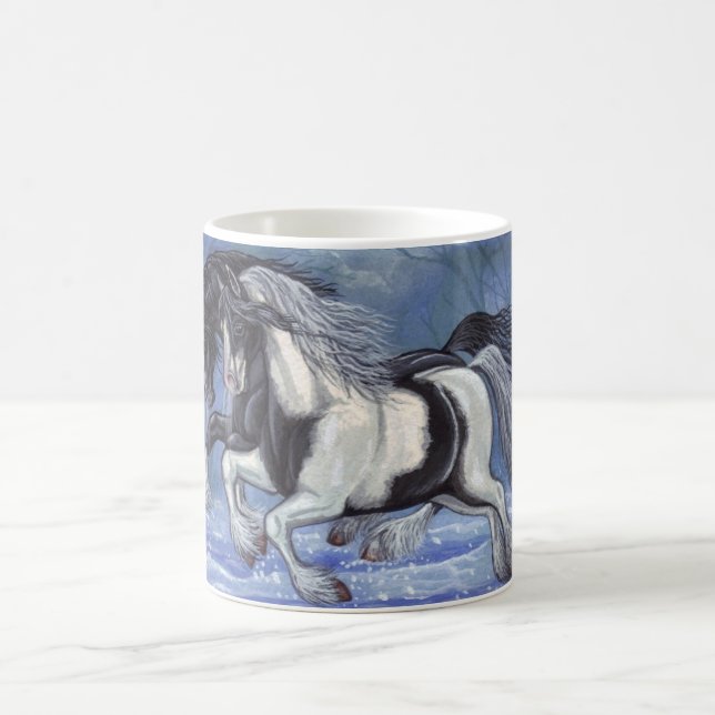 RUNNING GYPSY HORSE Mug (Center)