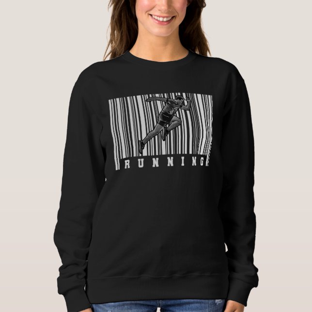 Running Half Marathon Training Course  Run Sports  Sweatshirt (Front)
