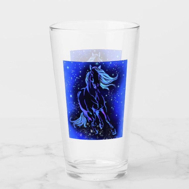 Running Horse Glass (Front)