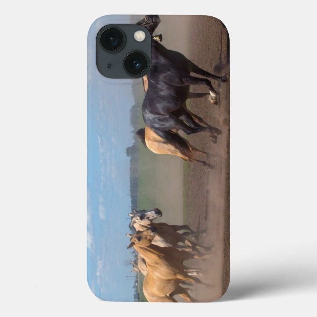 Running Horse Herd Case-Mate iPhone Case (Back)