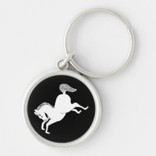 Running horse key ring