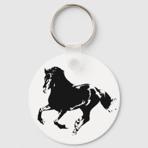 Running Horse Keychain